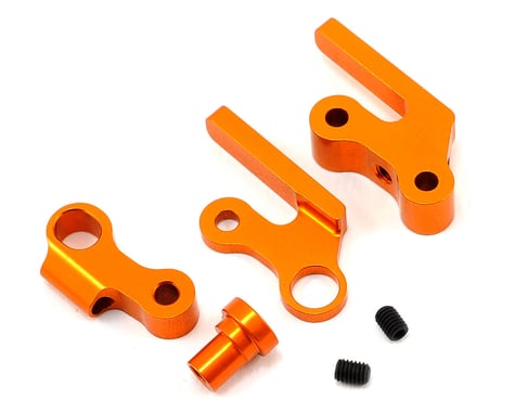 XRAY Aluminum Front Independent Downstop Anti-Roll Bar (Orange)