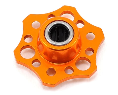 XRAY Lightweight Aluminum Drive Flange w/One-Way Bearing (Orange)
