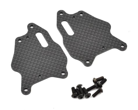 XRAY XB8 Graphite Front Lower Arm Plate (2)