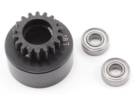XRAY 18T Clutch Bell With Oversized 5x12x4mm Ball-Bearings (XB808)