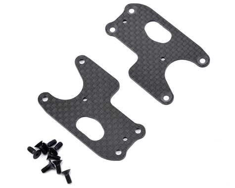 XRAY XB4 1.6mm Graphite Front Lower Arm Plate (2)