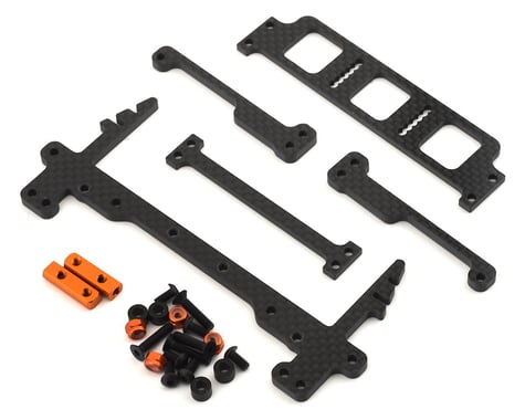 XRAY X1 Fully Independent Rear Wing Mount Set