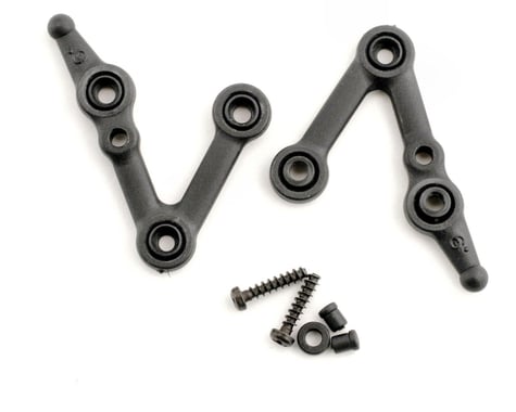 XRAY Suspension Arms 6° Caster (Hard) (2)