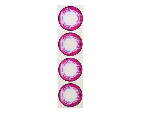 XRAY Truggy Wheel Stickers (Pink) (4)