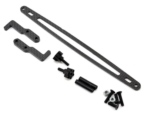 Xtreme Racing XRAY T4 Carbon Fiber Battery Hold Down Kit