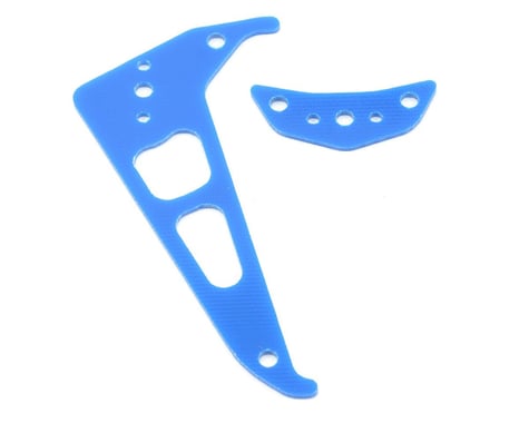 Xtreme Racing Heli Align T-Rex 250 G-10 Tail Fin Set (Blue)