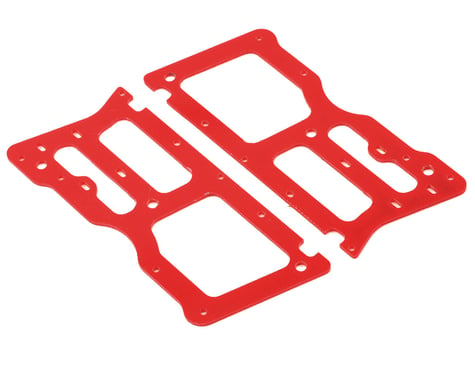 Xtreme Racing Heli Align T-Rex 250 G-10 Lower Frame (Red) (2)