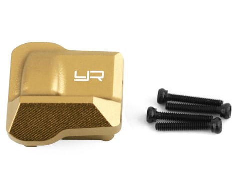 Yeah Racing Brass Differential Cover for Traxxas TRX-4M (Gold) (13g)