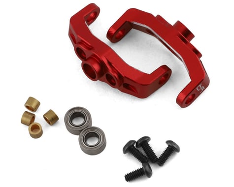 Yeah Racing Aluminum Hubs Carriers for Traxxas TRX-4M (Red) (2)