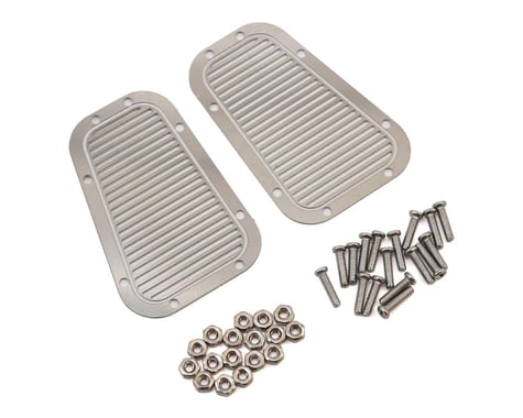 Yeah Racing Traxxas TRX-4 Stainless Steel Front Hood Vent Plate