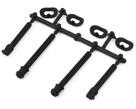 Yokomo MS1.0 Front & Rear Body Post Set (Hard)