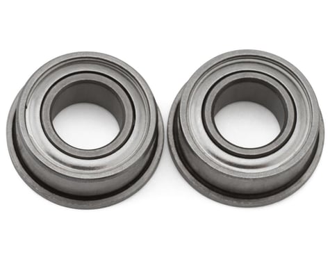 Yokomo 5×10×4mm Super Precision Flange Metal Shielded Ball Bearings (2)