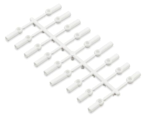 Yokomo DRB Rod End Plastic Parts Set (White)