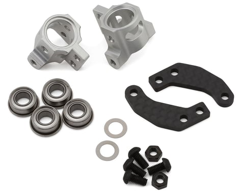 Yokomo MS1.0 Aluminum Steering Blocks and Graphite Plates Set