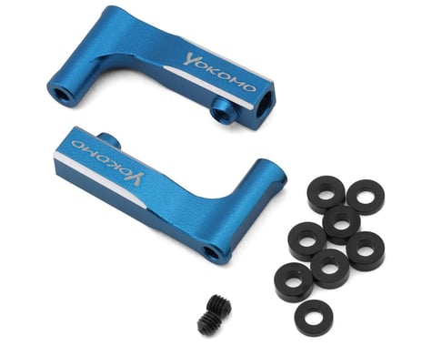 Yokomo RD/SD/MD Aluminum Front Upper "I" Arms (Blue) (2)