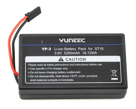 Yuneec USA ST10 1S Li-Ion Battery Pack (3.6V/5200mAh)