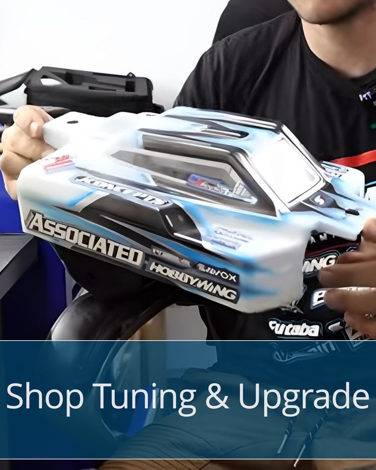 Everything you need to tune and customize your RC8B4 1/8 scale kit.