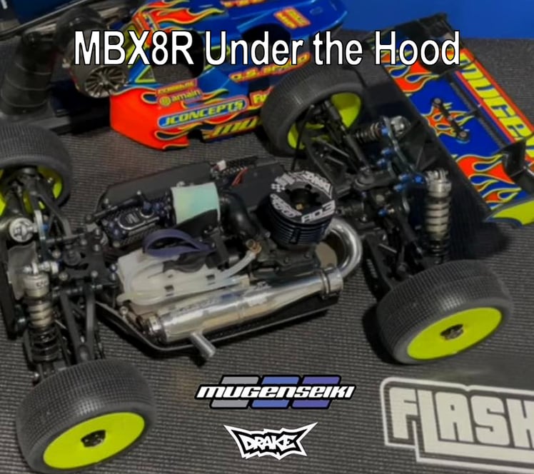 Check out Adam's MBX8R race setup.