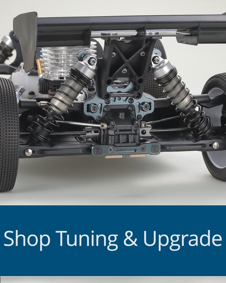 Everything you need to tune and customize your MBX8R buggy.