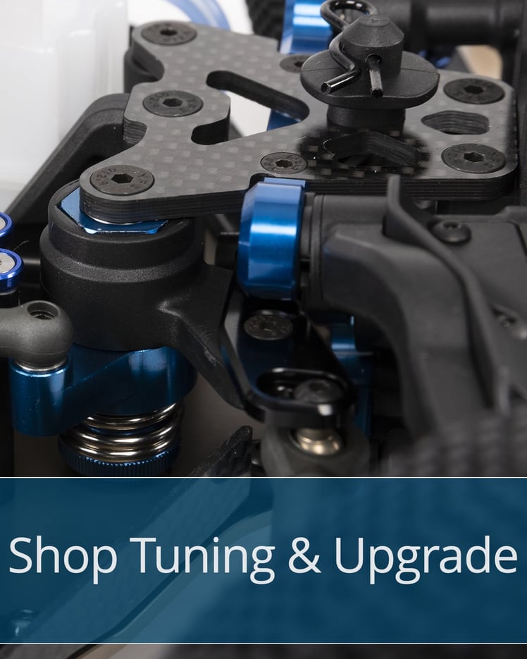Everything you need to tune and customize your RC8B4 1/8 scale kit.