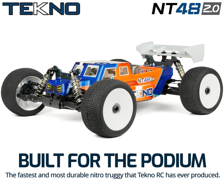 Tekno RCNT48 2.0 Eighth Scale Off-Road Nitro Truggy