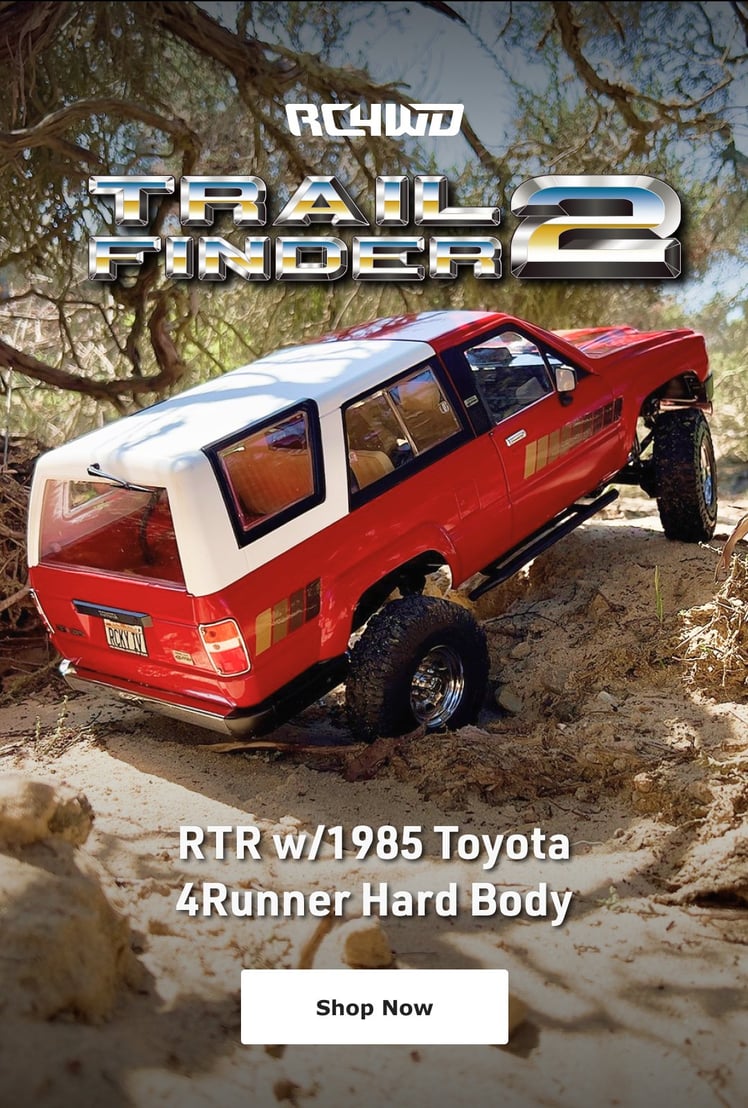 RC4WD Trail Finder 2 RTR w/1985 Toyota 4Runner Hard Body. - Shop Now