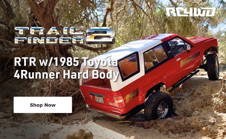 RC4WD Trail Finder 2 RTR w/1985 Toyota 4Runner Hard Body. - Shop Now