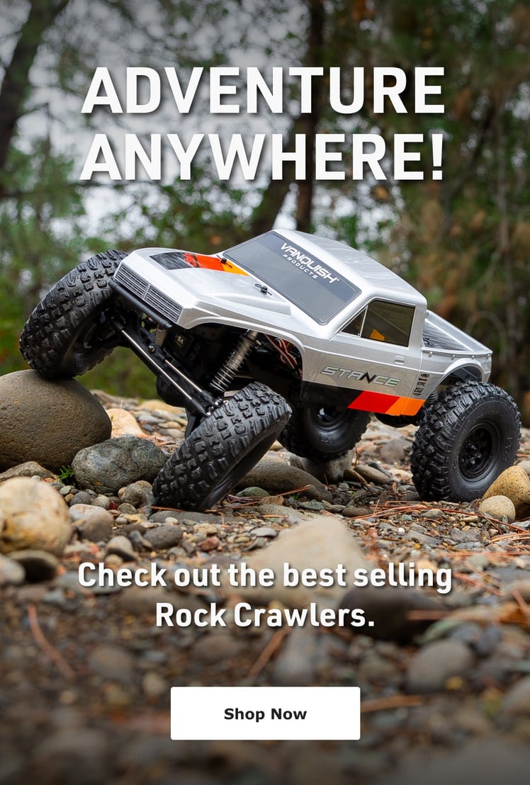 Adventure Anywhere! Check out the best selling Rock Crawlers. - Shop Now