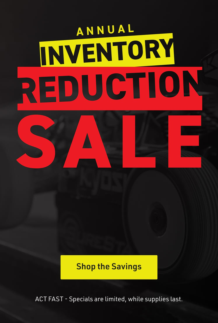 Annual Inventory Reduction Sale - Shop the Savings! Act Fast - Specials are limited, while supplies last.