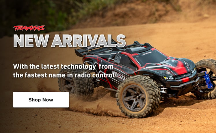 New Arrivals from Traxxas! With the latest technology from the fastest name in radio control! Shop Now