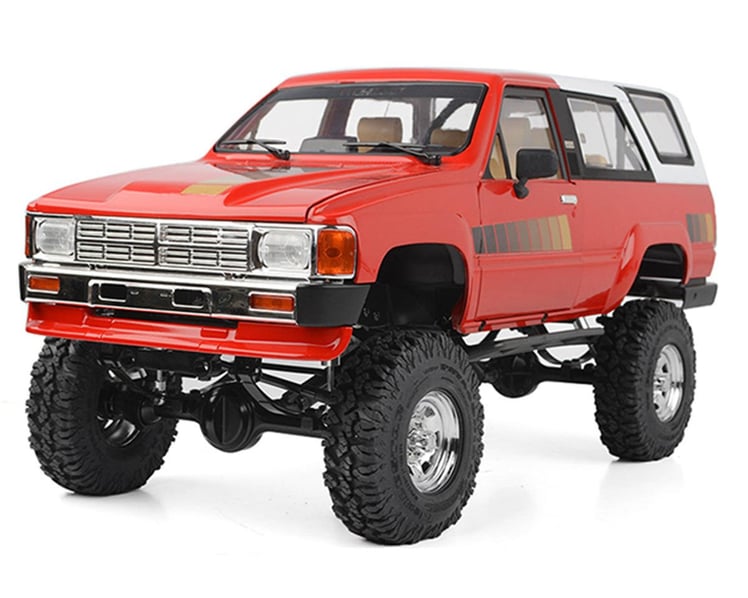 RC4WD Trail Finder 2 RTR 4WD 1/10 Scale Crawler Truck w/1985 Toyota 4Runner Hard Body Set
