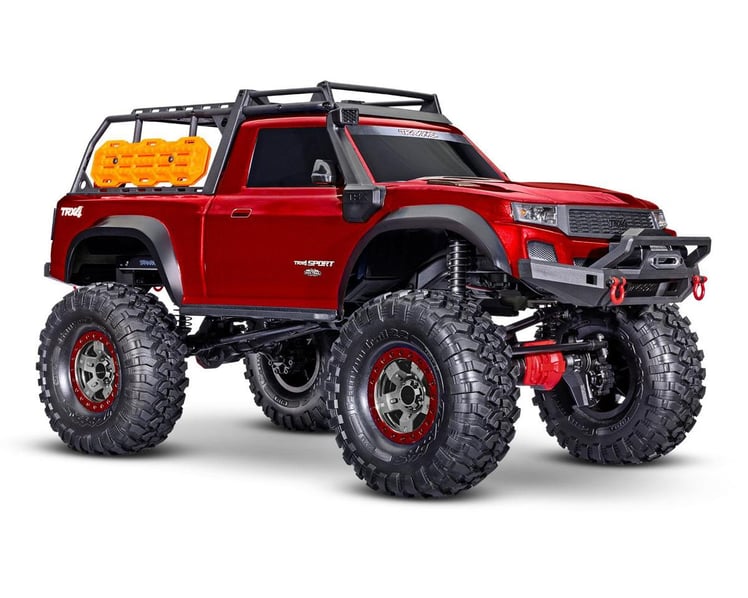 Traxxas TRX-4 Sport High Trail Edition 1/10 Scale Trail Rock Crawler (Red) w/TQ 2.4GHz Radio