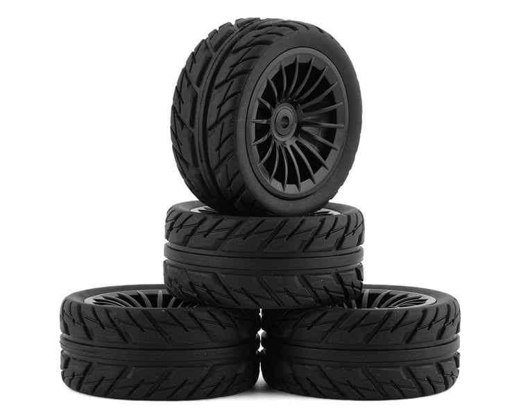 UDI RC 1/16 Pre-Mounted Treaded Tires
