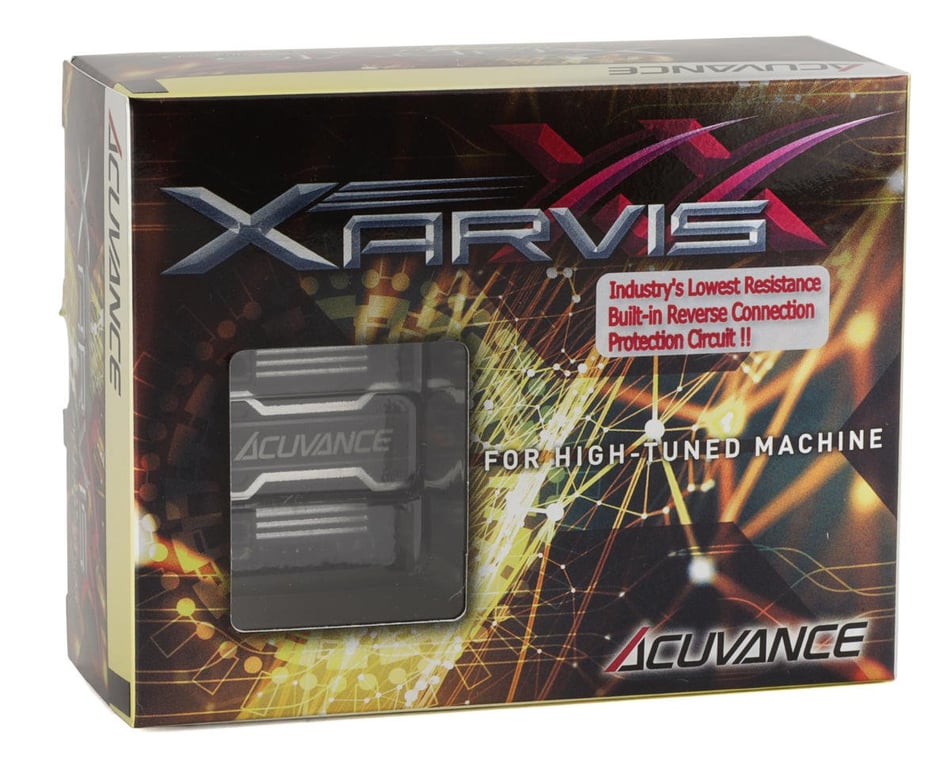 Acuvance Xarvis XX 1/10 Sensored Brushless ESC (Black)