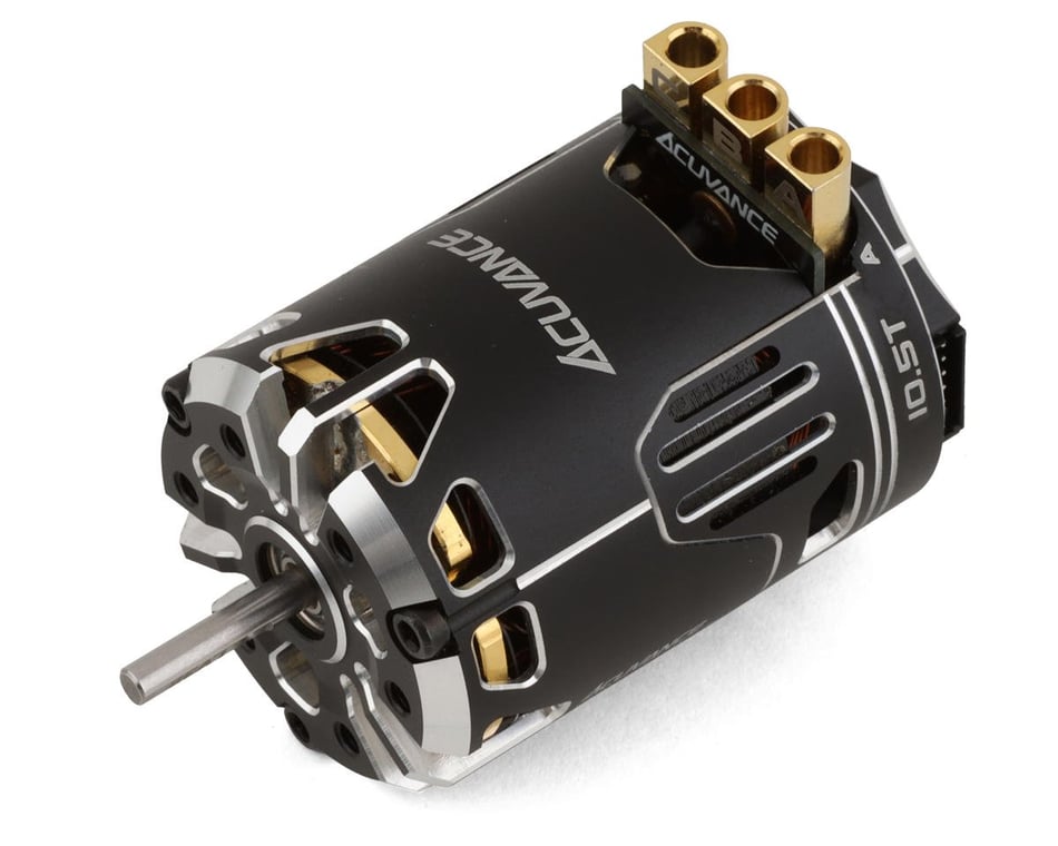 Acuvance Fledge 1/10 Sensored Brushless Motor (10.5T) (Black)