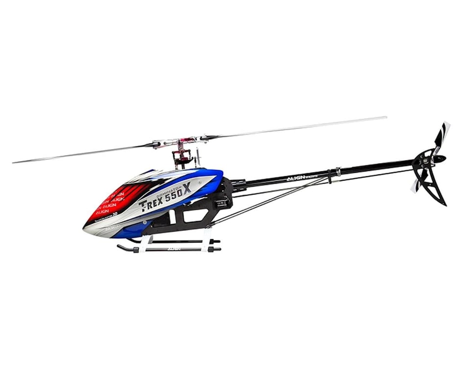 Align T-REX 550X Dominator Super Combo Helicopter Kit w/BeastX, ESC, Motor,  Servos & CF Blades