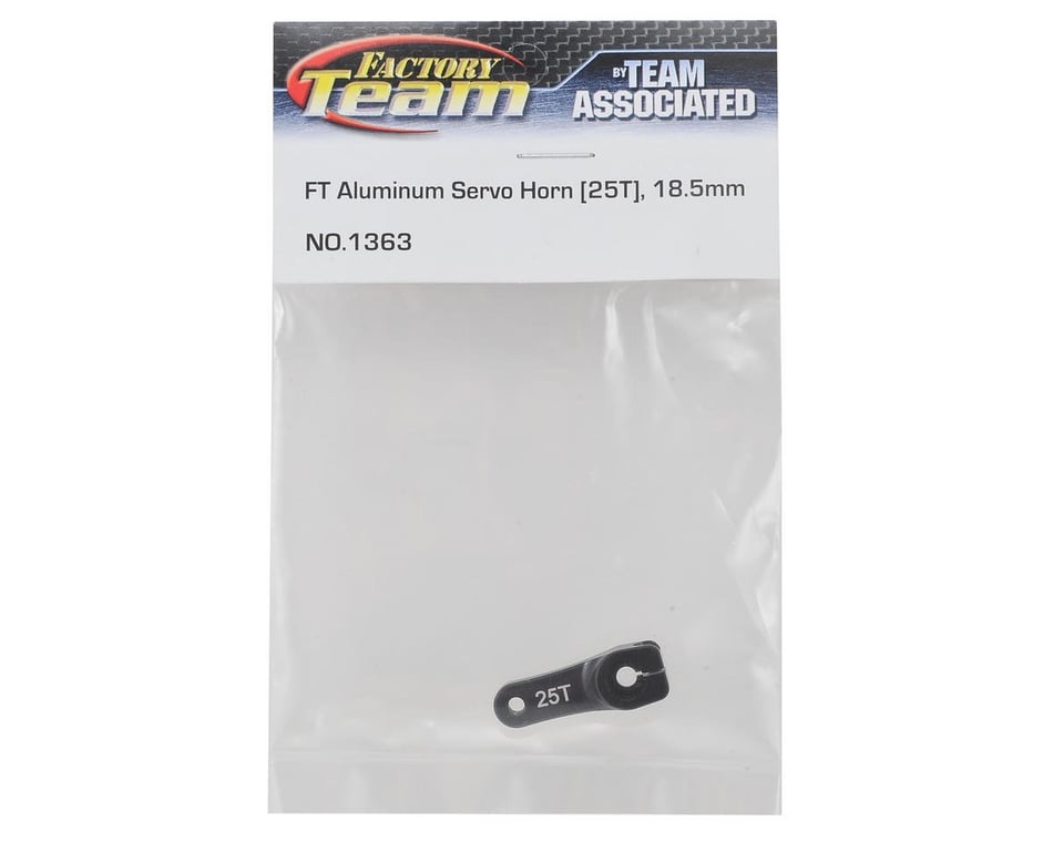 Team Associated 1363 FT Aluminum Servo Horn 25t 18.5mm for sale online