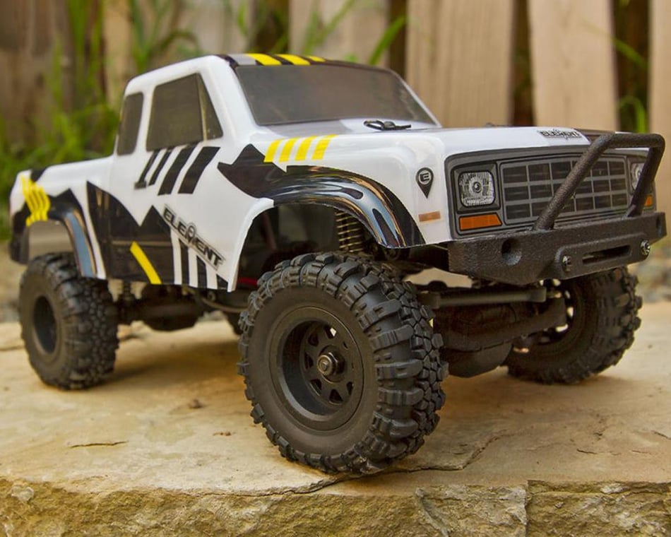 Element RC Enduro24 Sendero 1/24 4WD RTR Scale Mini Trail Truck  (Black/Yellow) w/2.4GHz Radio