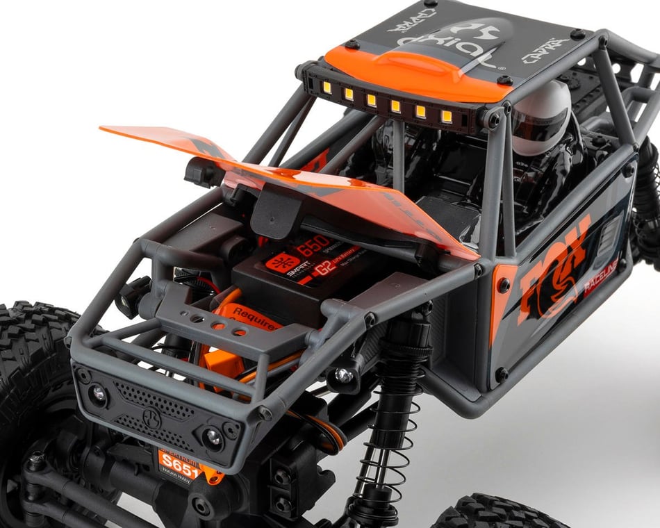 Axial UTB18 Capra V2 1/18 RTR 4WD Unlimited Trail Buggy (Grey) w/2.4GHz  Radio, Battery & Charger