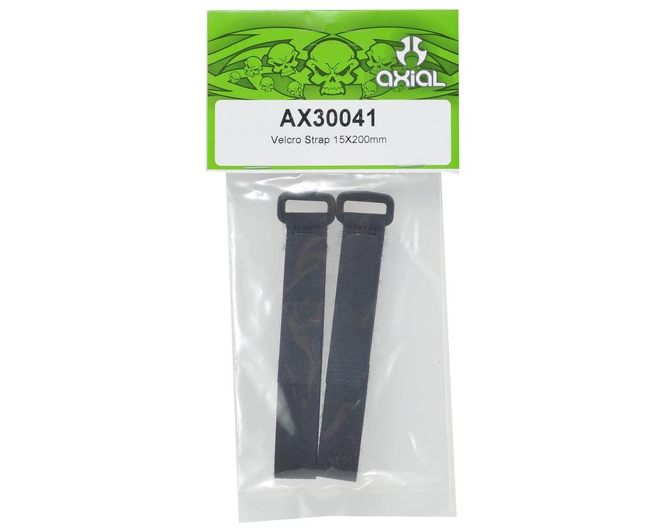 Axial Hook & Loop Strap (2) (15x200mm)