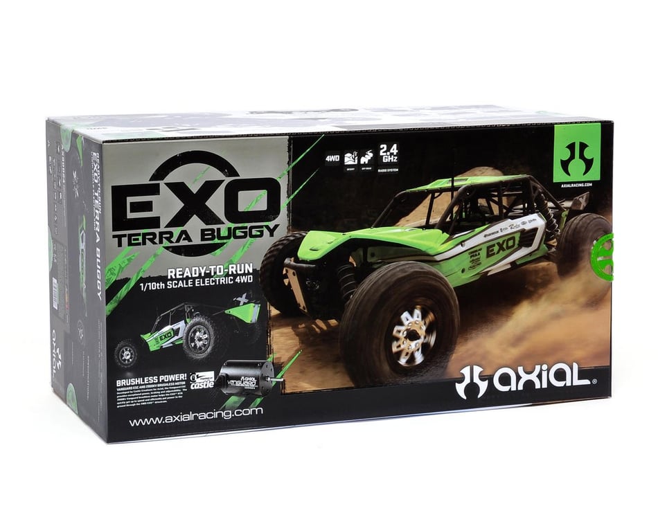 Axial EXO Terra 1/10th Electric 4WD Buggy RTR w/Vanguard Brushless & AR-3  2.4GHz Radio Sy