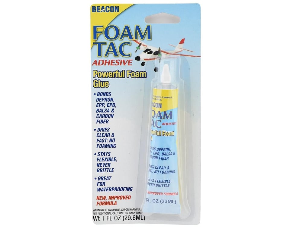 Beacon Adhesive Foam Tac Adhesive Foam Glue (1 oz) [BCX1OZFOAMTAC] - AMain  Hobbies