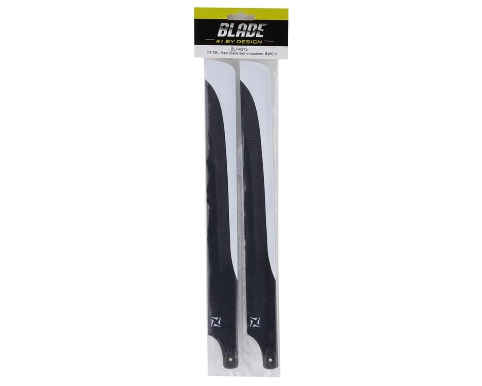 Blade BLH4315 450 CF FBL Main Blade Set with Washers Blade 450 X