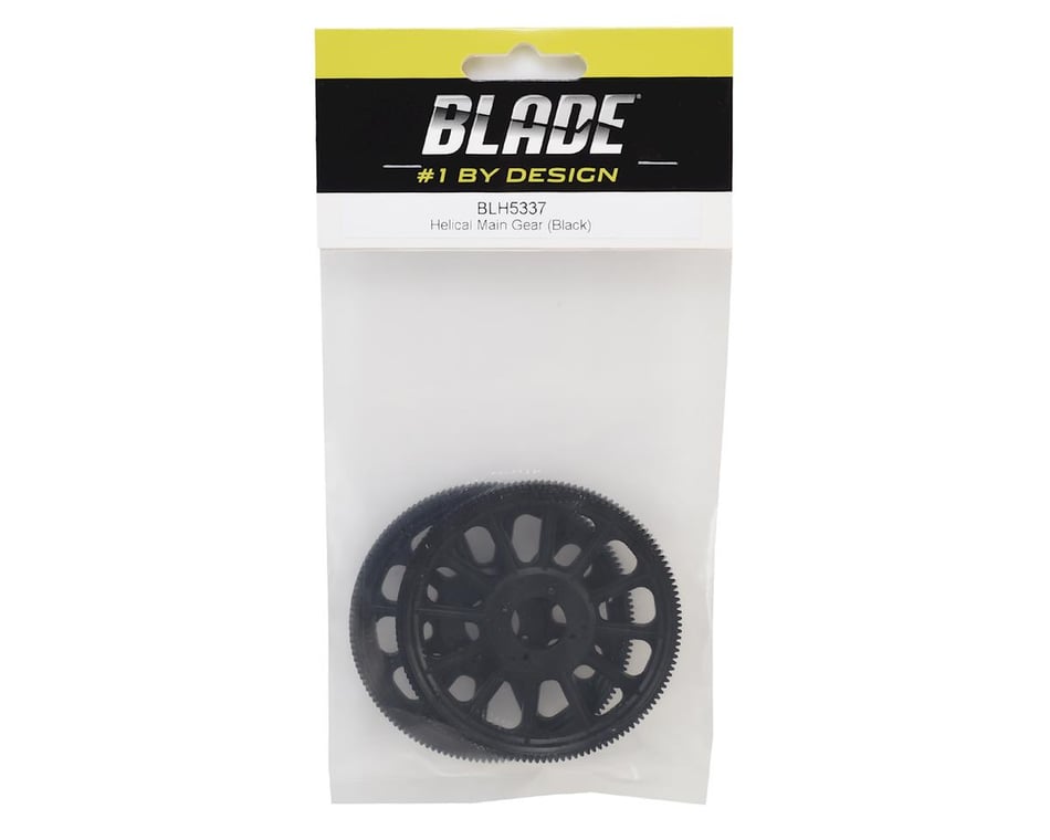 BLH5337 Helical Main Gear Black 