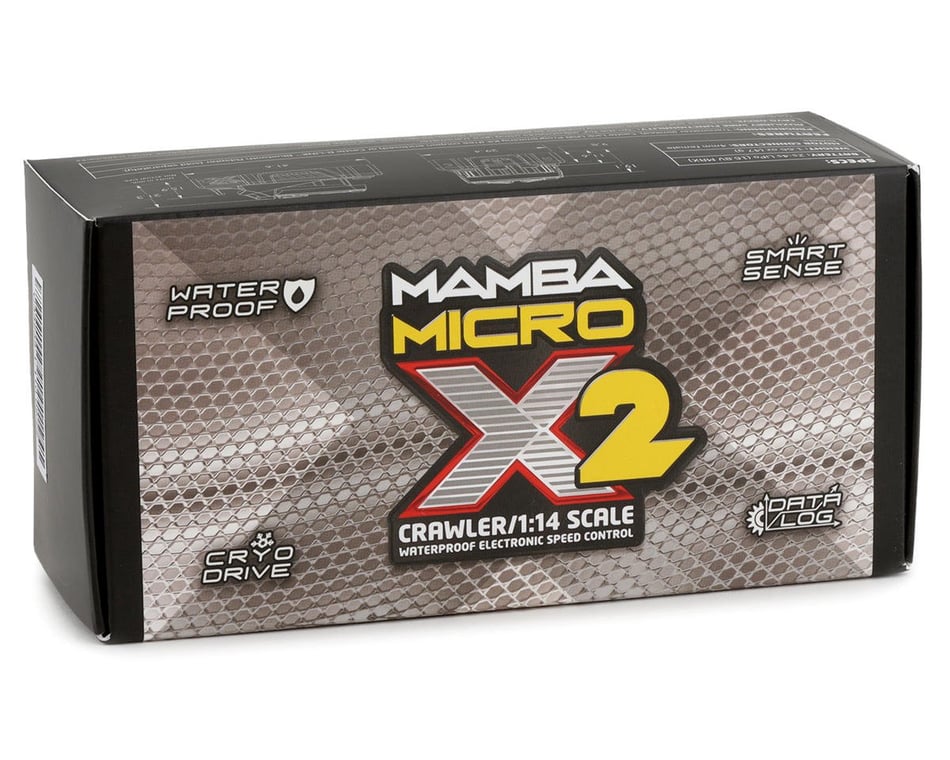 Castle Creations Mamba Micro X2 Waterproof 1/18th Scale Brushless