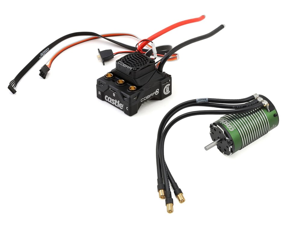 RC ESC MOTOR COMBO , Hpi flux 6s esc with 2024 bxl motor 6s lipo power