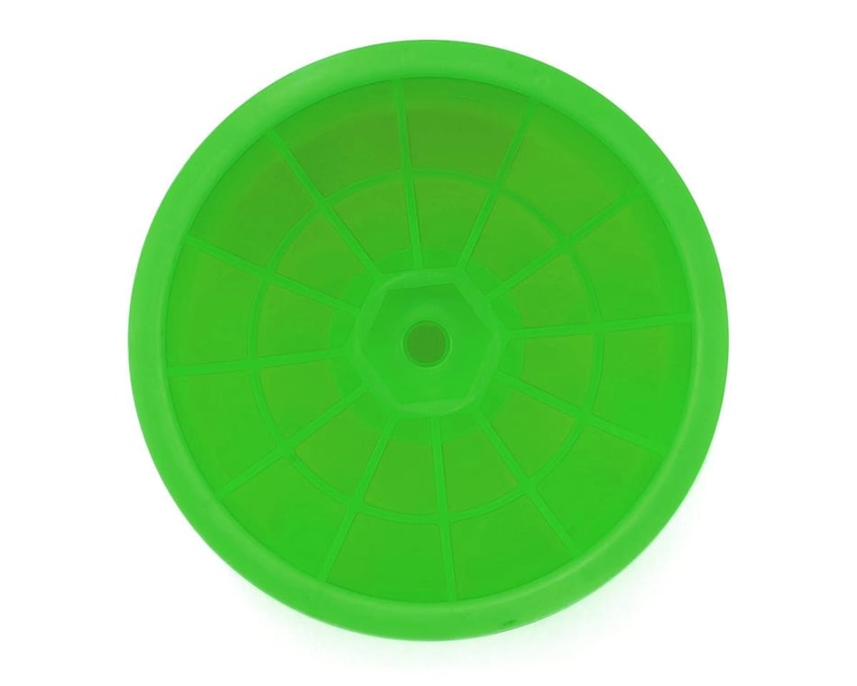 DE Racing 12mm Hex Speedline 2.2 1/10 Stadium Truck Wheel (Green) (4)  (T4.2) [DER-SS4-AG] - AMain Hobbies