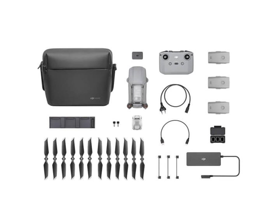 DJI Mavic Air 2 Quadcopter Drone Fly More Combo w/Camera, Transmitter,  Battery & Charger