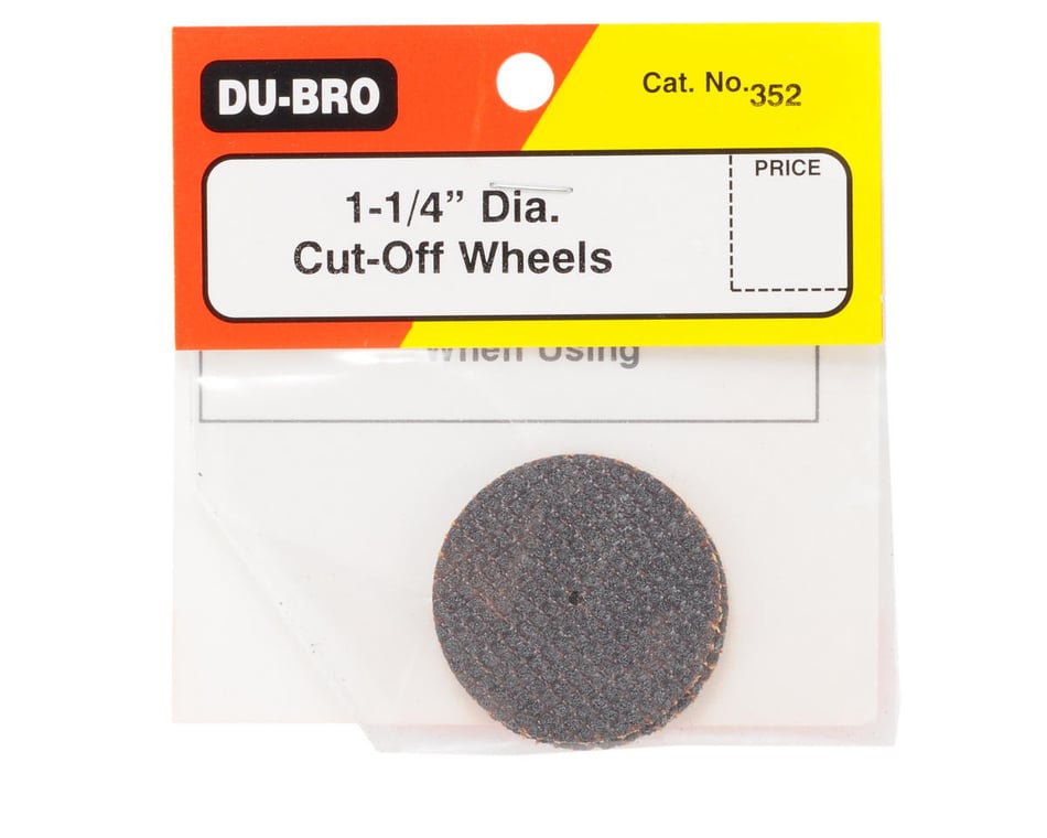2 Dubro Cut-Off Wheels 1-1/4 352