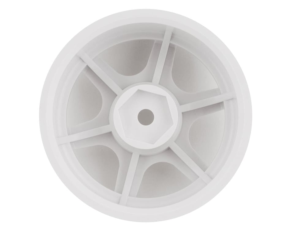 Mikuni Yokohama AVS VS6 6-Spoke Drift Wheels (Pearl White) (2) (5mm Offset)